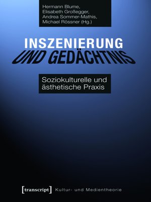cover image of Inszenierung und Gedächtnis